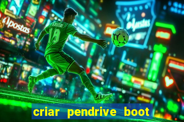 criar pendrive boot windows 10